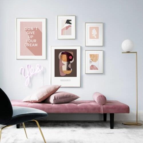 Modern Geometry Abstract Human Body Aphorisms Wall Art Paper Painting Landscape Wall Pictures For Living Room Decor