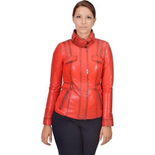 Zoramotti,Leather Jacket,Genuine Leather,Lambskin,Classic,quality,Natural Leather,Keeps,Warm