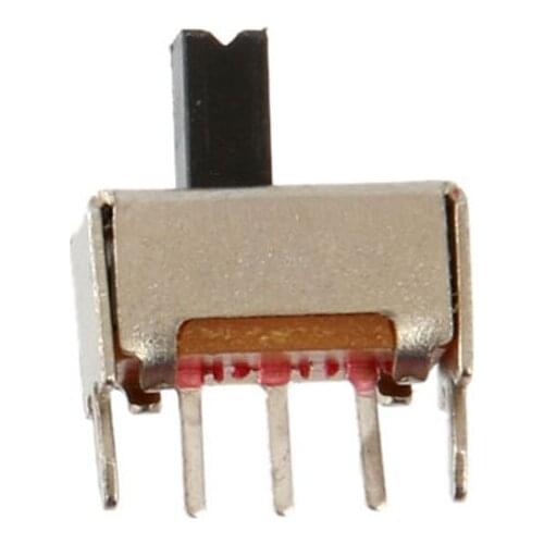 10PCS SS-12D07VG4 1P2T 4mm PCB Panel Vertical Slide Power Switch