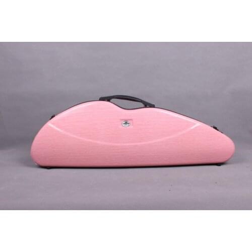 4/4 Violin Case Mixed carbon fiber durable strong pink color yinfente