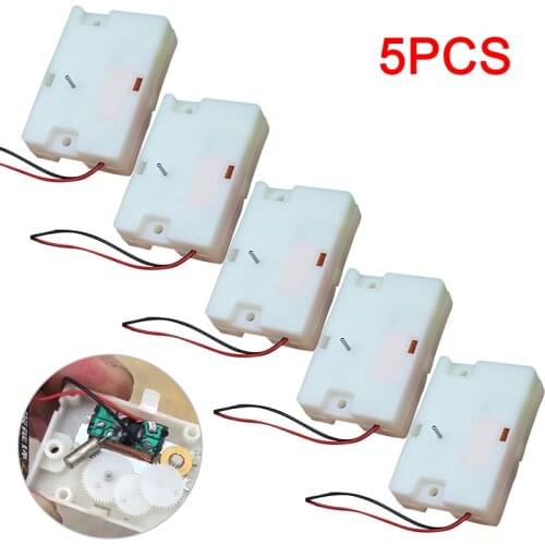 5PCS DC 1.5V-3V 5RPM DC Pulse Motor Small Deceleration Brushless Stepper Motor