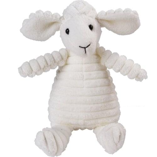 Pets Accessories Supplies Corduroy Dog Toys Animal Shape Plush Pet Puppy Chew Bite Resistant Toy For Dogs