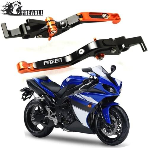 Motorbike Accessories Motorcycle Handlebar Brake Clutch Levers Adjustable Folding Extendable For YAMAHA FZ1 FZ6 YBR250 FAZER