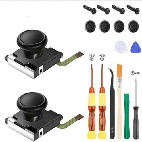 3D Analog Gamepad Thumb Stick for Nintend Switch NS Joystick Sensor Module Repair Tool for Nintendo Switch JoyCon Replacement