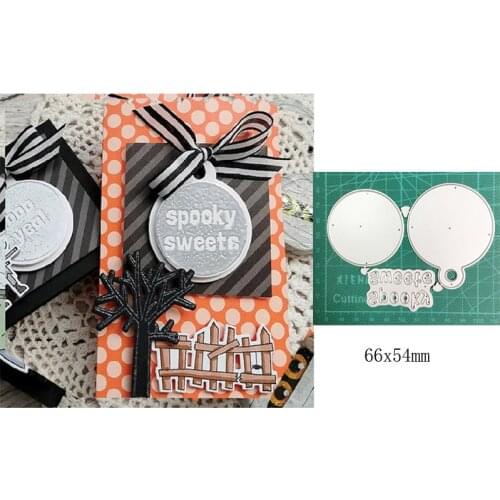 Circle Ornament Metal Cutting Dies Cut Die Mold Decoration Scrapbooking dies Paper Craft Knife Mould Blade Punch Stencils Dies