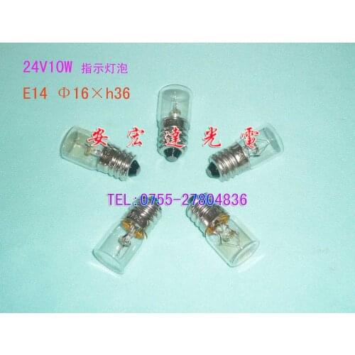 Indicator Bulb 24v5w 16 36mm E14 Bulb