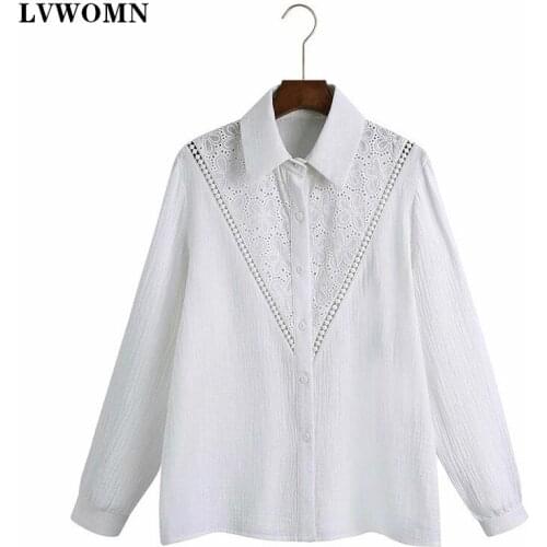 LVWOMN White Blouses