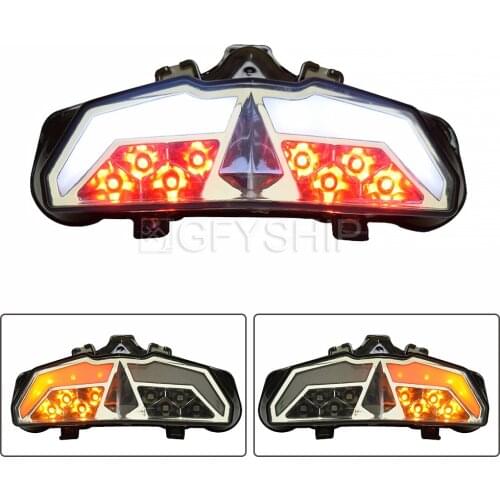 Motorcycle For Yamaha MT15 2017 2018 2019 M-Slaz 17 18 19 MT-15 MT 15 Tail Light LED Turn Signals Motorcycle Brake Light