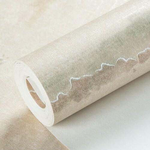 Wholesale New Chinese Landscape Background Wall Ink Classical Living Room Porch Non-Woven Wallpaper Tea House Conference Room