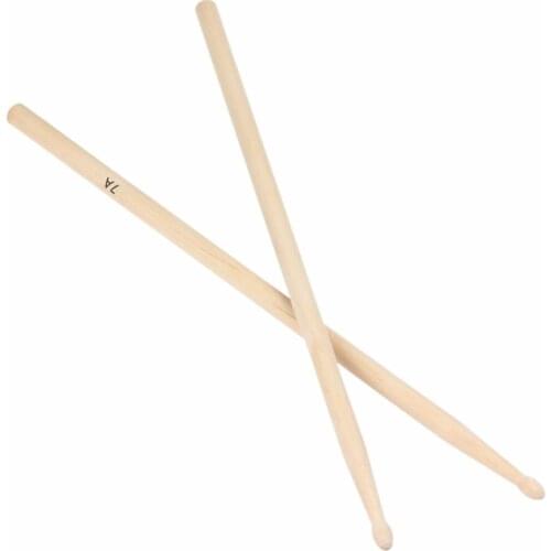 1 Pair of 7A Professional Maple Wood Drumsticks Stick for Drum Set Lightweight Wholesale