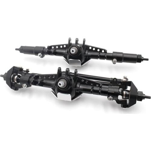 Rc Crawler Car Frame Chassis CNC Metal Axles For 1/10 Scale Remote Control Car Axial Scx10 2 ii AX90046 Upgrade Part Accessory