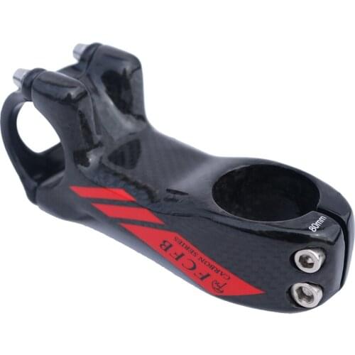 FCFB carbon fibre Mountain / Road bicycle stem MTB bike fk diameter 28.6 mm 31.8mm handlebar 25.4mm 31.8mm length 60mm-130mm
