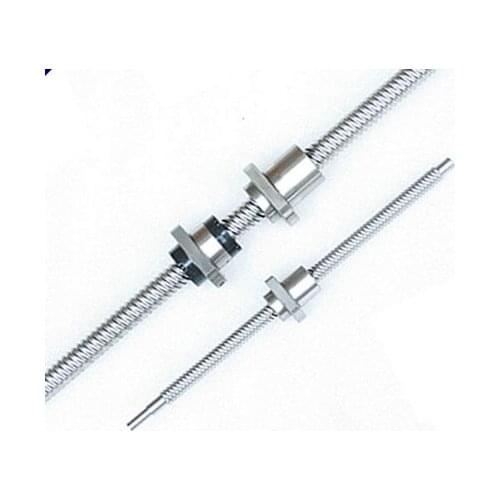 SFKR0802-DFC7-350-P0 original taiwan TBI ballscrew 8mm diameter 2mm lead 350mm length