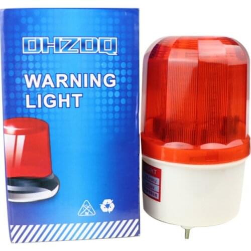 Machine Equipment Failure Warning Light Waterproof and Dustproof LED Rotating Alarm 12v24v220v Flashing Light