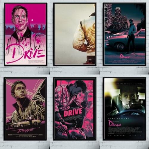Drive Classic Movie Ryan Gosling Movie Canvas Painting Posters And Prints Pictures On The Wall Decoration Home Decor Quadro