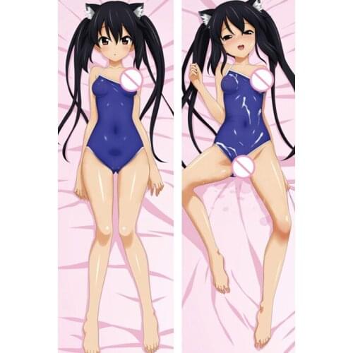 Japanese Anime game K-ON! Nakano Azusa & Yamanaka Sawako sexy girls Dakimakura body pillow cover case hugging body pillowcase