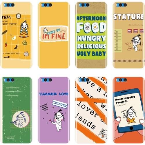Yellow Girl Cartoon Funny Cute Back Cover For Xiaomi Mi Max Note 1 2 3 Soft Silicone Phone Case For Xiaomi Mi Mix 1 2 2S 3 Case