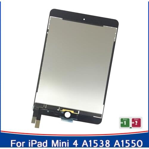 AAA+ Test LCD For iPad mini 4 Mini4 A1538 A1550 LCD Display Touch Screen Digitizer Glass Panel Assembly Replacement Parts