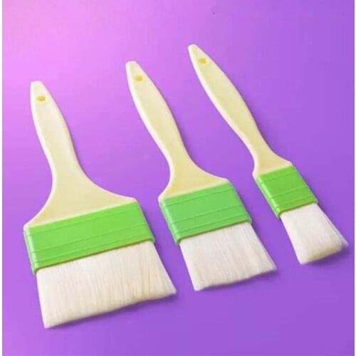 1Pcs Kitchen Accessories Pastry Brush Multifunction Food Grade BBQ Cake Brushes Basting Tools Plastic Handle Portable