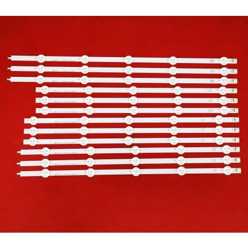 12pcs x 50 inch LED Backlight Strip for LG 50" TV 50LN5400 50LA620V 6916L-1276A 1273A 1272A 1241A 10-LEDs