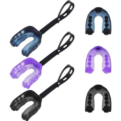 3Pcs Football Mouth Guard Sports with Strap for Boxing,MMA,Jujitsu,Hockey,Karate,Basketball,Lacrosse to Protect Braces