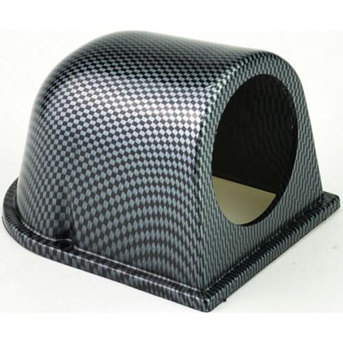 52mm Pattern Colour pigment Car Gauge Pod Racing Refit black Single Car volt gauge holder Pods Free shipping