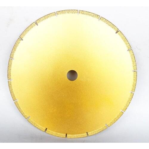 Free shipping of 1PC super quality 300*30/25.4*2.0*5mm brazed diamond saw blades for steel/cement/granite/marble cutting