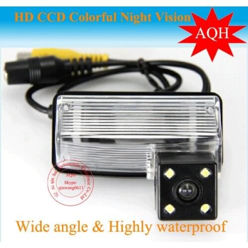 Free shipping Night vision Car backup camera for Toyota Crown 2010 HD CCD color waterproof 170 degree car reversing camera