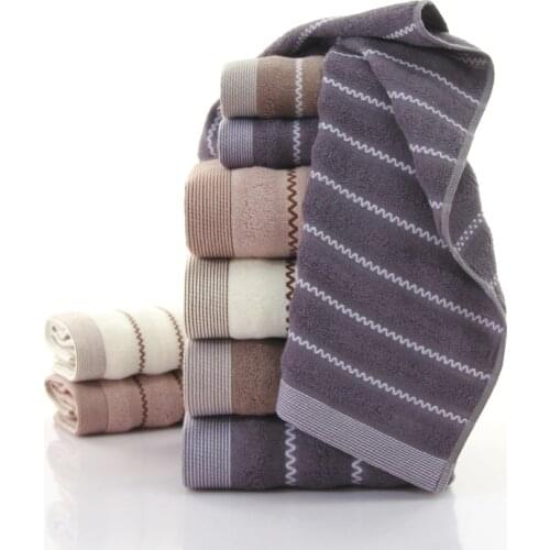 Quick Dry Towels Bathroom 34*75Cm 2Pcs 2021 New Hand Towel Cotton Towels Solid Embroidered Tassel Towel Gift Breathable