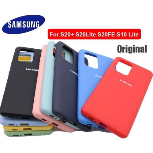 Samsung S10 Lite Case Original Liquid Silicone Soft Back Cover Samsung Galaxy S20 Lite S20 FE Case For galaxy S10 LITE S20 FE