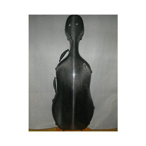 1pcs Pure carbon fiber cello case 4/4.hard full size cello case light weight