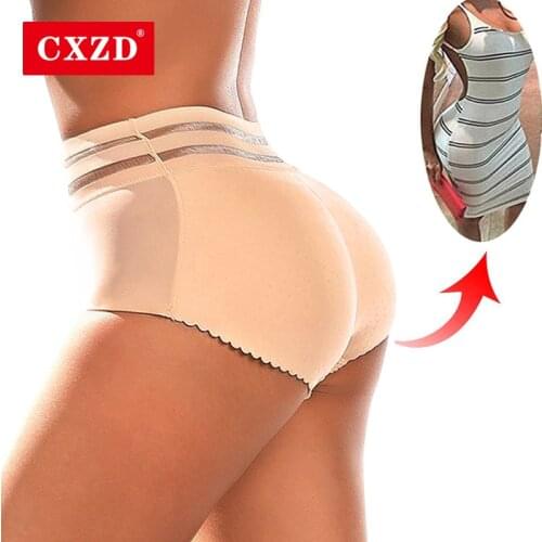 CXZD Women Butt Lifter Hip Enhancer Shapewear Push Up Brief Tummy Shaper Corrective Underwear Modeling Strap Control Pant