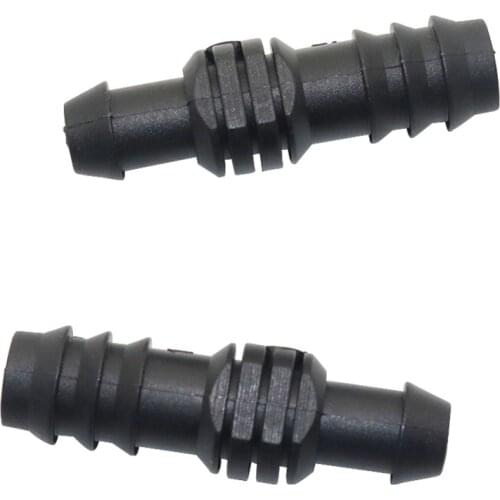 DN16 hose Bypass tube connector Barbed Straight Hose Connector Industrial ventilation Irrigation Joint tube 20 Pcs