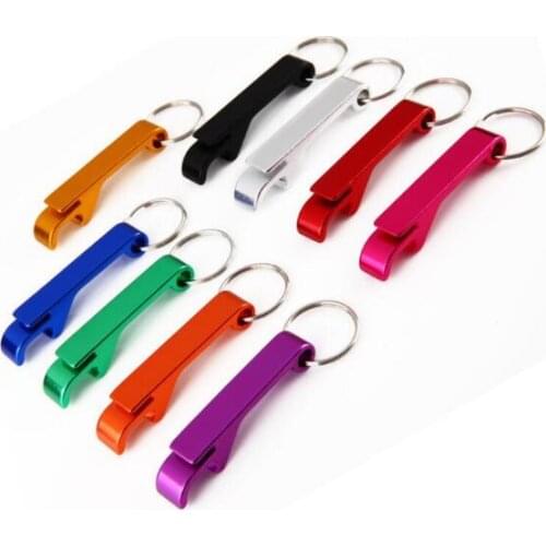 Pocket Key Chain Beer Bottle Opener Claw Bar Small Beverage Keychain Ring Can do logo Free shipping