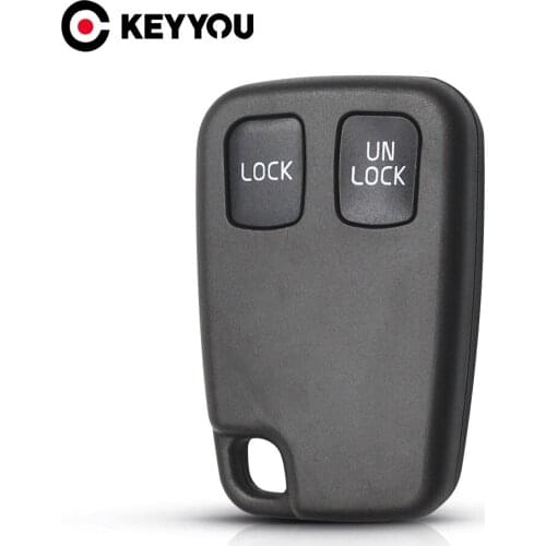 KEYYOU For Volvo Car Key For Volvo S70 V70 C70 S40 V40 XC90 XC70 Car Key Replacement 2 Buttons Remote Case Fob Car Key Shell