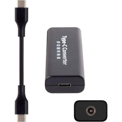 45W 65W Mini Power Supply DC Adapter Charger Connector USB Type C Converter for Lenovo Hp Asus Laptop PC Computer Accessories