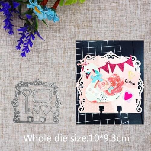 New Arrival Exquisite Rolodex Cutting Dies Stencil DIY Scrapbooking Photo Album Embossing Decorative Paper Card Craft 100x93mm