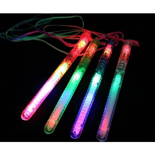 Manufacturers sales flash rod colorful fluorescent rod evening atmosphere to boost props light-emitting rod LED electronic rod