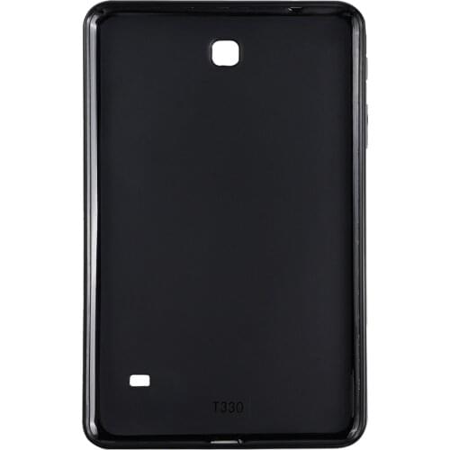 QIJUN Tab4 8.0'' Silicone Smart Tablet Back Cover For Samsung Galaxy Tab 4 8.0 inch SM-T330 sm-T331 T335 Shockproof Bumper Case