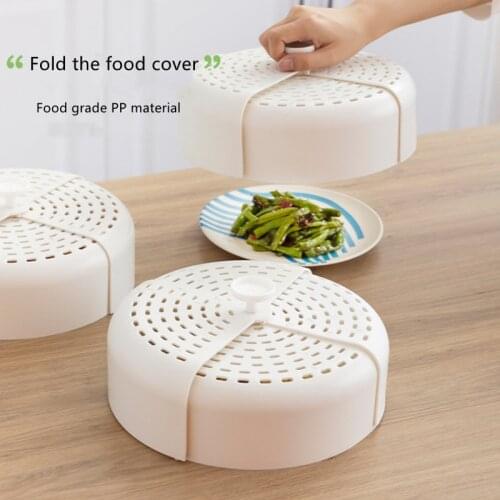 Folding Food Cover Table Net Umbrella Screen Food Protector Anti-fly Mosquito Food Tent Dish Cover Table Net Kitchen Tools