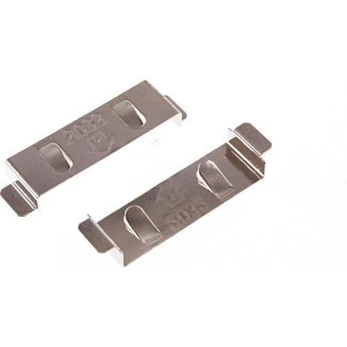 10 PCS Button Cell Retainer CR2032 20.0mm Button Cell Holder SMT Case Socket Connector Surface Mount PCB Solder