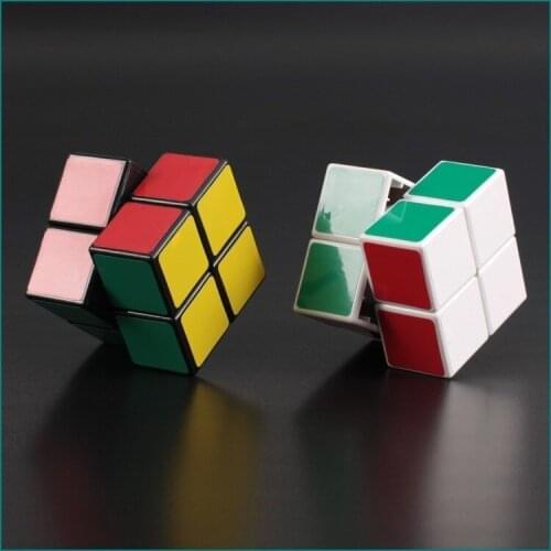 2x2x2 Magic Speed Cube Pocket Stickerless Puzzle Cube Professional 2x2 Speed Cube Educational Funny Toys For Children