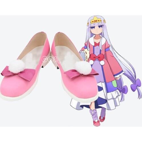 Anime Maoujou de Oyasumi Sleepy Princess in the Demon Castle Syalis Princess Cosplay Shoes Anime Boots Tailor Made