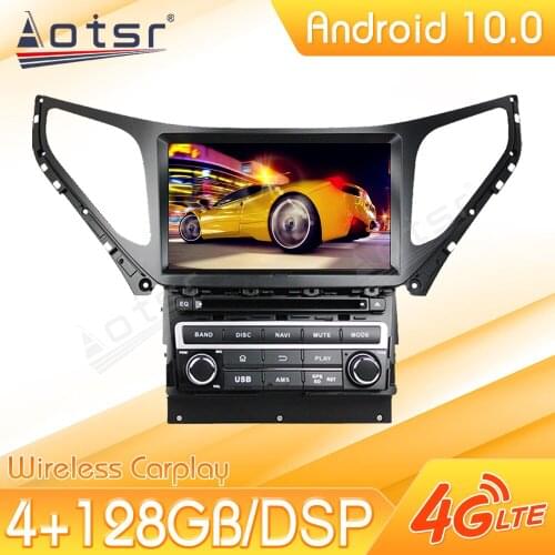 Android Car Multimedia Stereo Player For Hyundai AZERA Grandeur i55 2015-2019 Tape Radio Recorder Video GPS Navi Head Unit 2 Din
