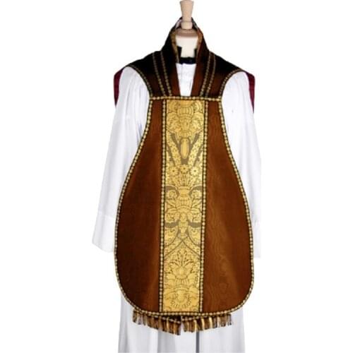 Halloween Men Medieval Retro Shawl Cloak Prayer Printing Robes Church Carnival Priest Monk Cloak Capes Knight Party Cosplay Coat