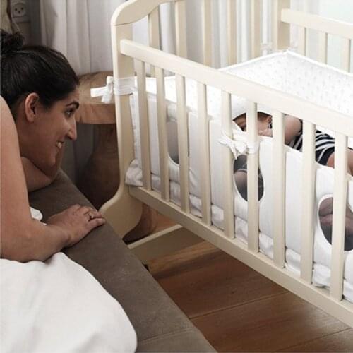 Summer Baby cushion Cushion Bedroom Bedding bed bumper breathable white Indoor decorations ins style CBS-1008