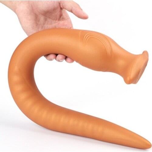 2021 New Super Long Anal Plug Huge Butt Plug BDSM Product Inflatable Plugs Anal Vagina Dilator Adult Erotic Sex Toy For Men Wome