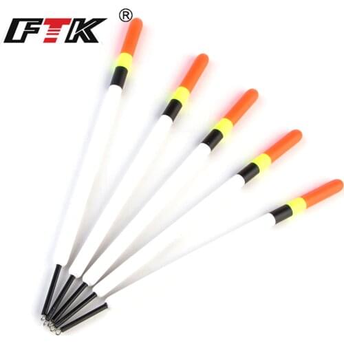 FTK Brand 5PCS/LOT Length 16cm 18cm 20cm Float 1G/2G/3G Barguzinske Fir Float For Carp Fishing Tackle Accessories