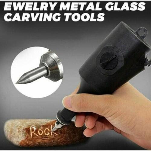DIY Electric Engraving Pen Engraver Carve Tool For Jewelry Glass Glass Plastic Wood Fast Manual Metal Machine Marker Jade M B7Z1