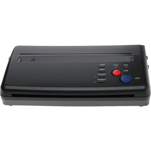 Tattoo Drawing Design Thermal Stencil Maker Copier Hectograph Printer Transfer Machine with Paper Roll US Plug